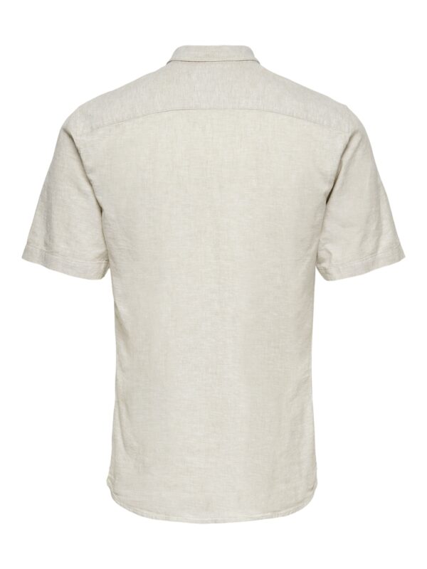 Only & Sons Caiden Hørskjorte Chinchilla