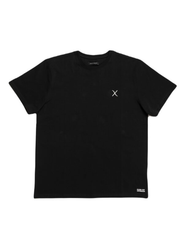 Clean Cut Copenhagen Cross Logo T-Shirt Black