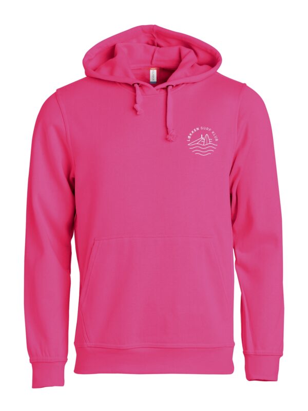 Løkken Surf Klub Hoodie Lys Cerise