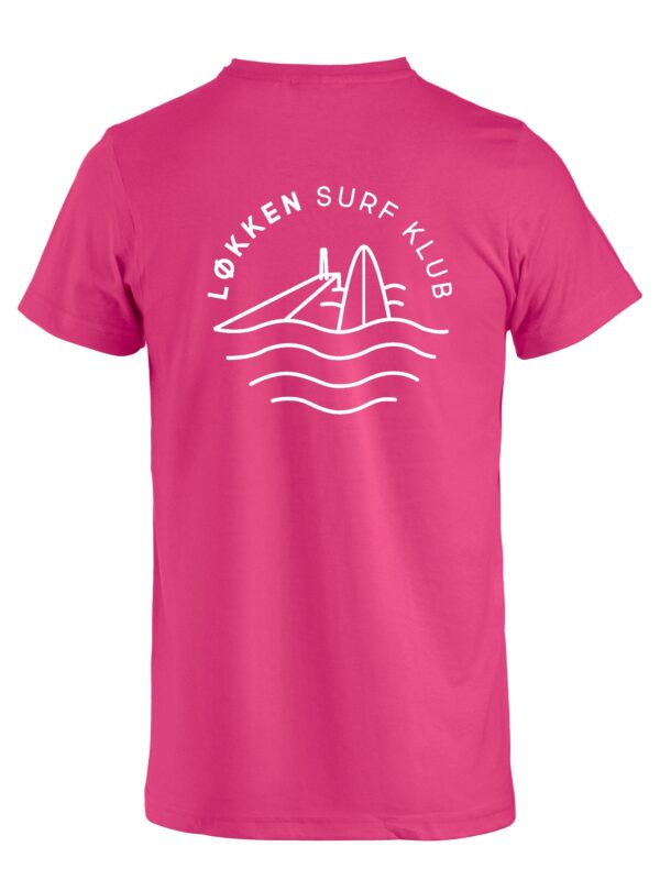 Løkken Surf Klub T-shirt Lys Cerise