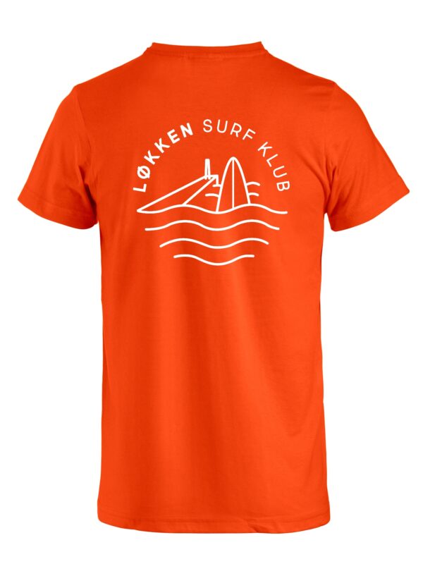 Løkken Surf Klub T-shirt Orange