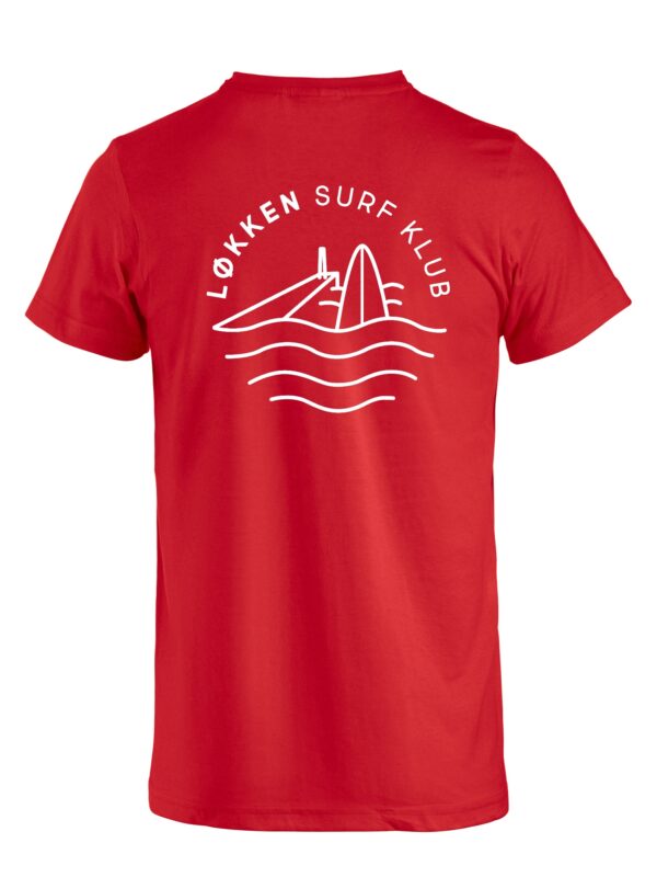 Løkken Surf Klub T-shirt Rød