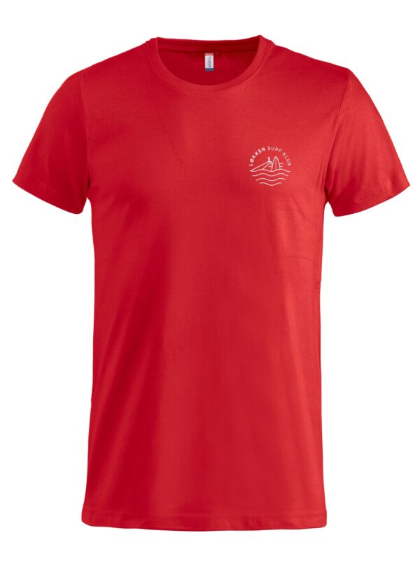 Løkken Surf Klub T-shirt Rød