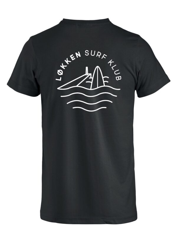 Løkken Surf Klub T-shirt Sort