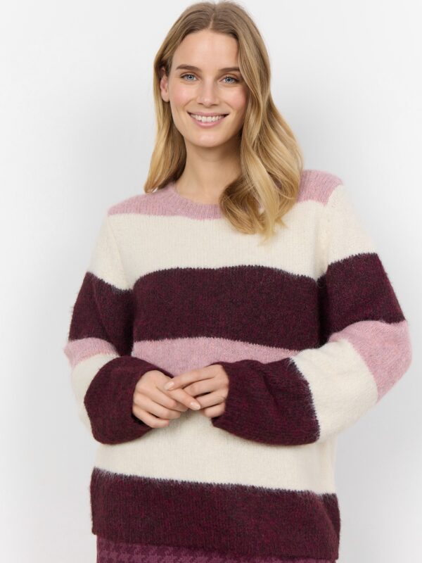 Soyaconcept SC-ILENE 1 Pullover Woodrose Melange Combi