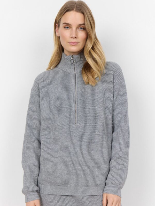 Soyaconcept SC-ILIA 2 Pullover Med. Grey Melange