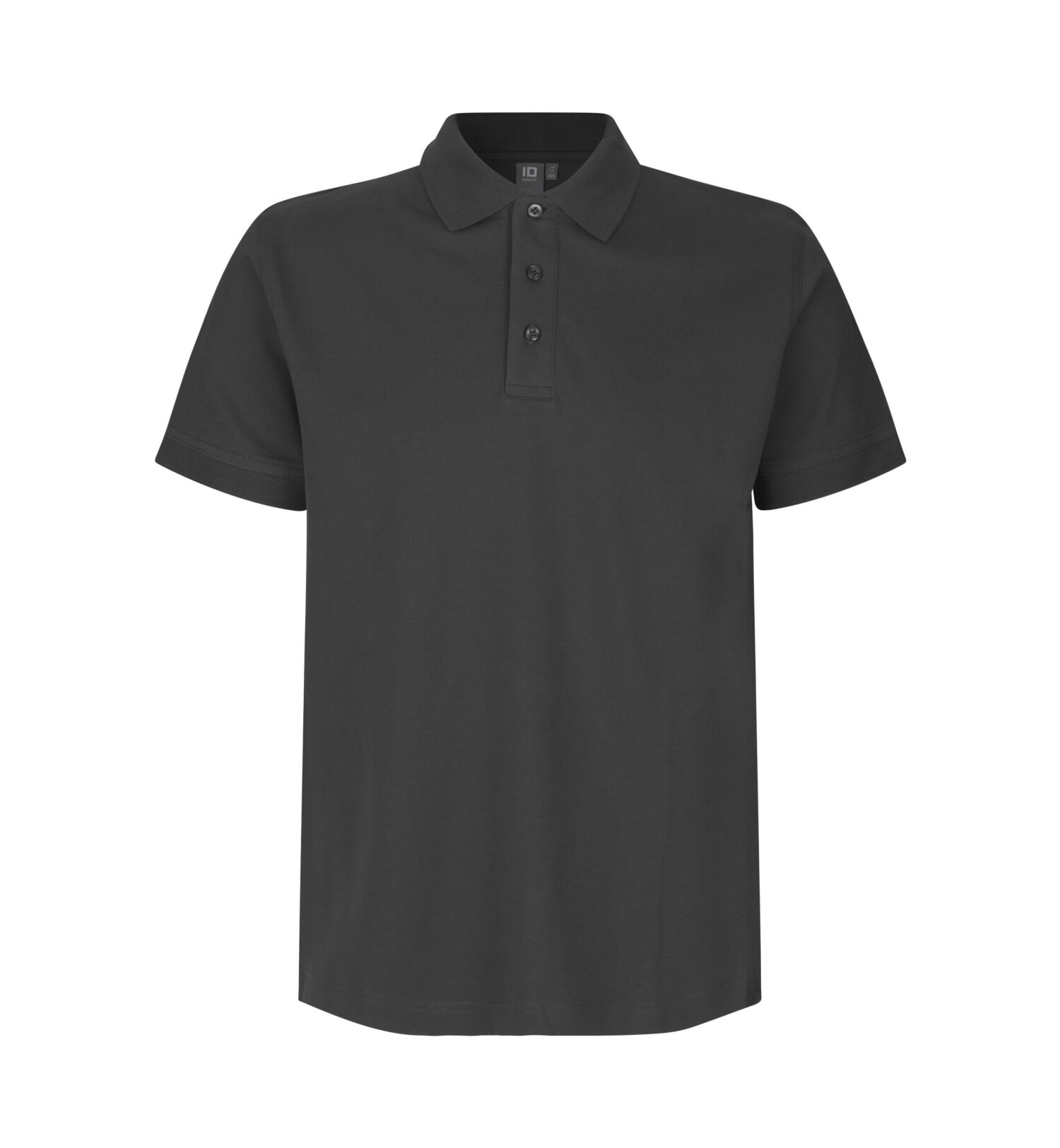 0525 ID Identity Poloshirt | stretch Koks grå