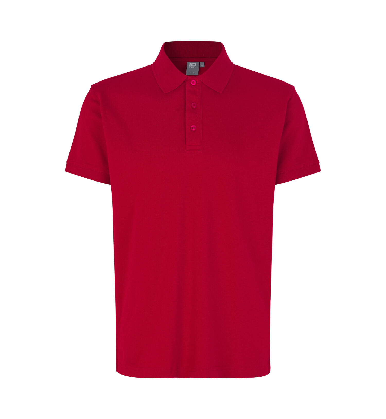 0525 ID Identity Poloshirt | stretch Rød