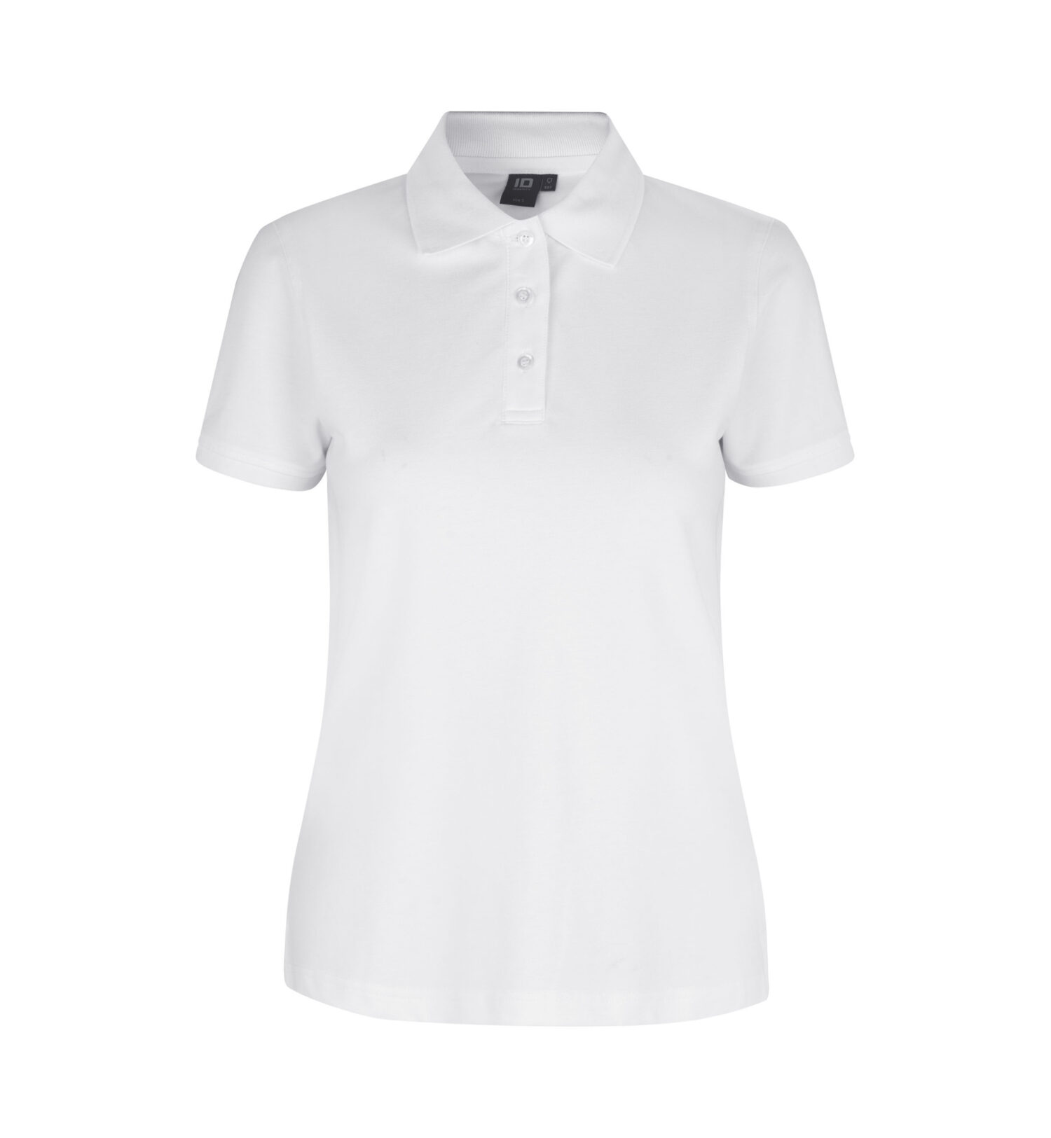 ID 0527 Poloshirt | stretch | dame Hvid