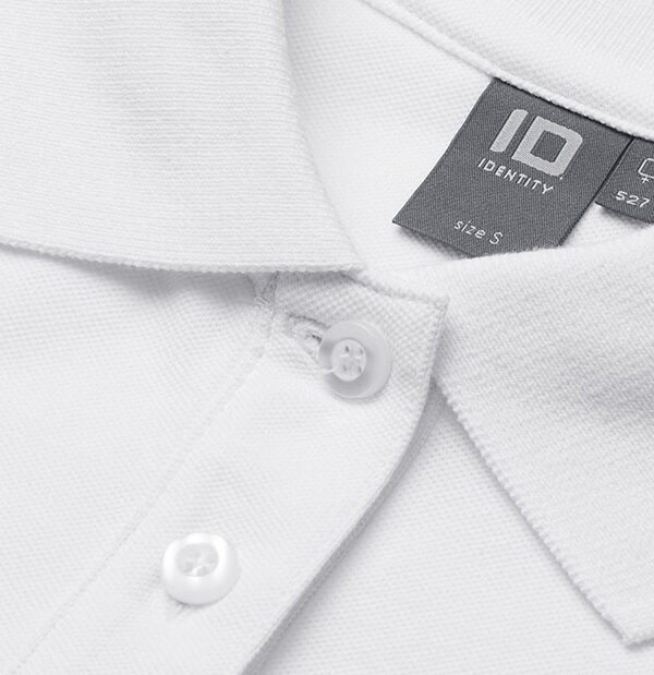 0527 ID Identity Poloshirt | stretch | dame Hvid