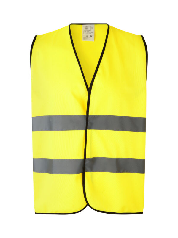 1900 ID Identity Arbejdsvest | EN 20471 Fluorescerende gul