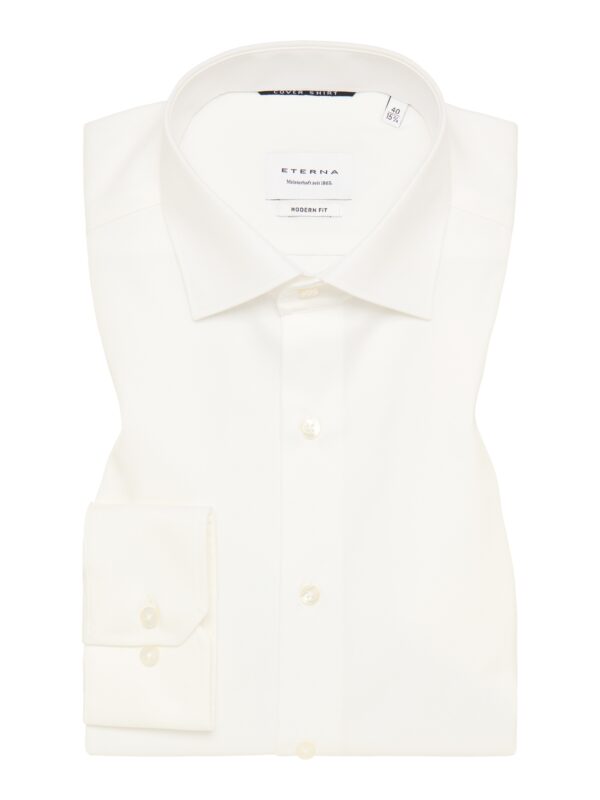 Eterna Cover Shirt Modern Fit Beige
