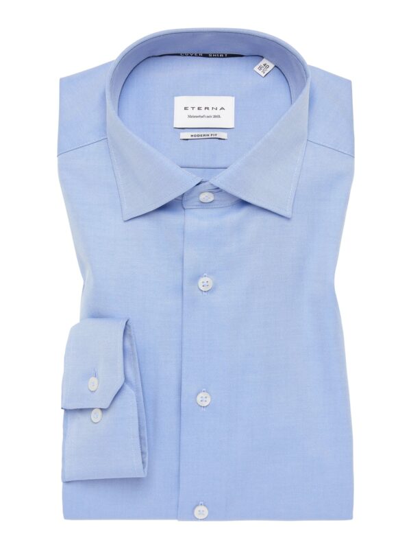 Eterna Cover Shirt Modern Fit Blue