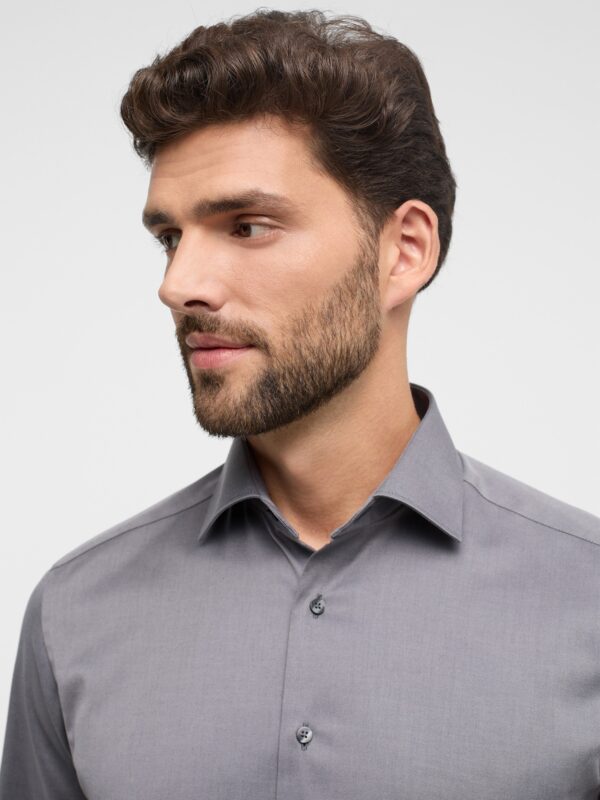 Eterna Cover Shirt Modern Fit Grey