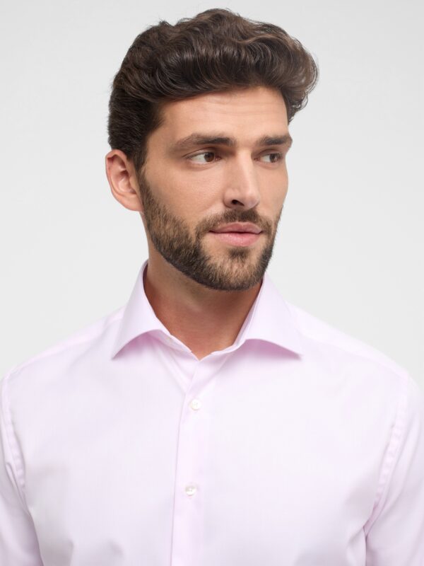 Eterna Cover Shirt Modern Fit Pink