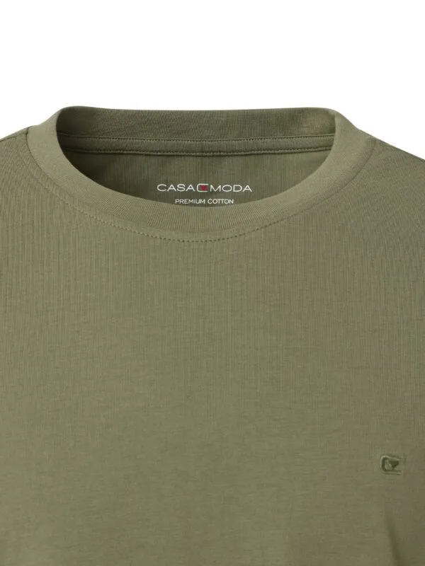 Casa Moda O-Neck T-Shirt Leaf Clover