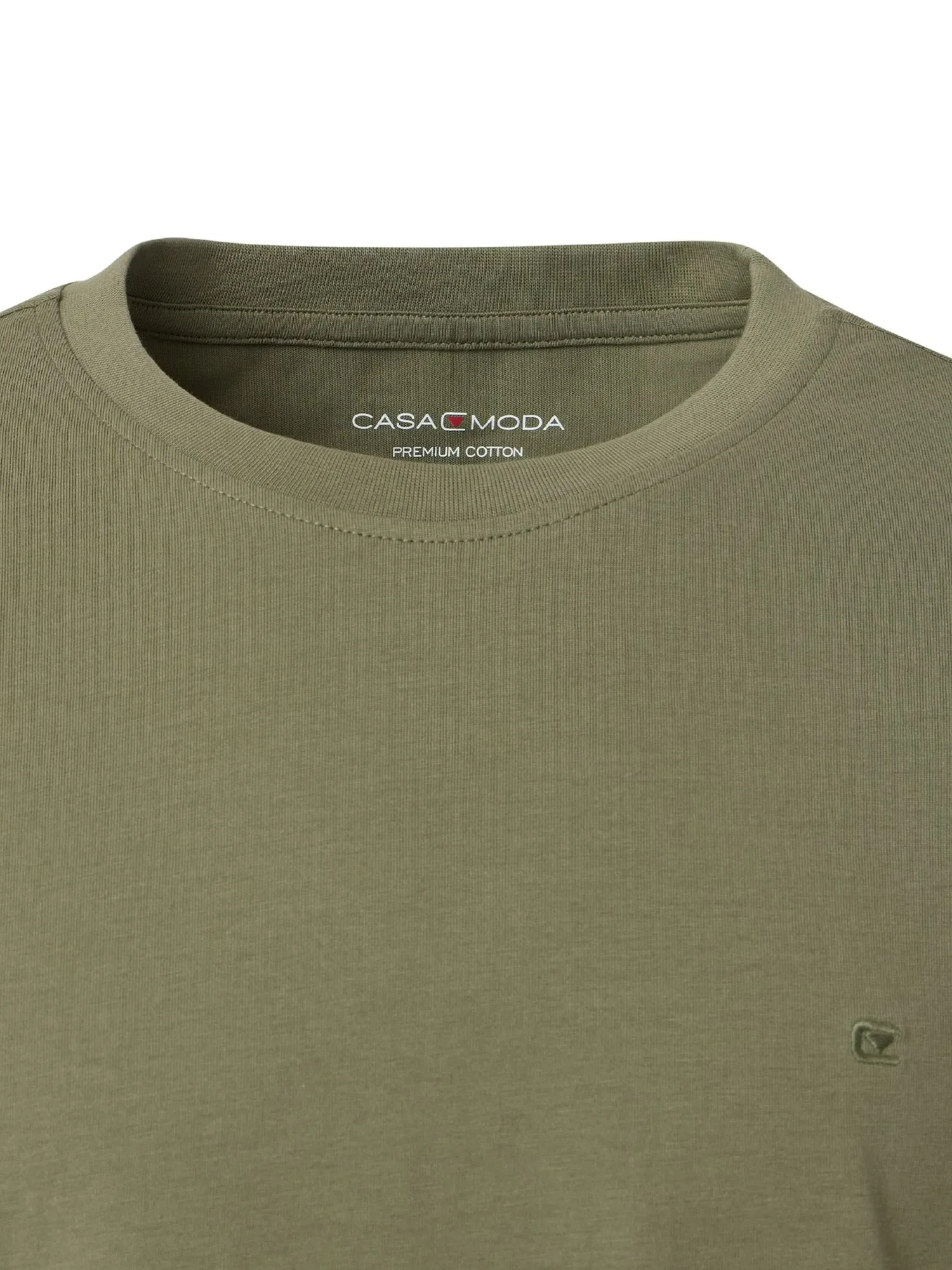Casa Moda O-Neck T-Shirt Leaf Clover