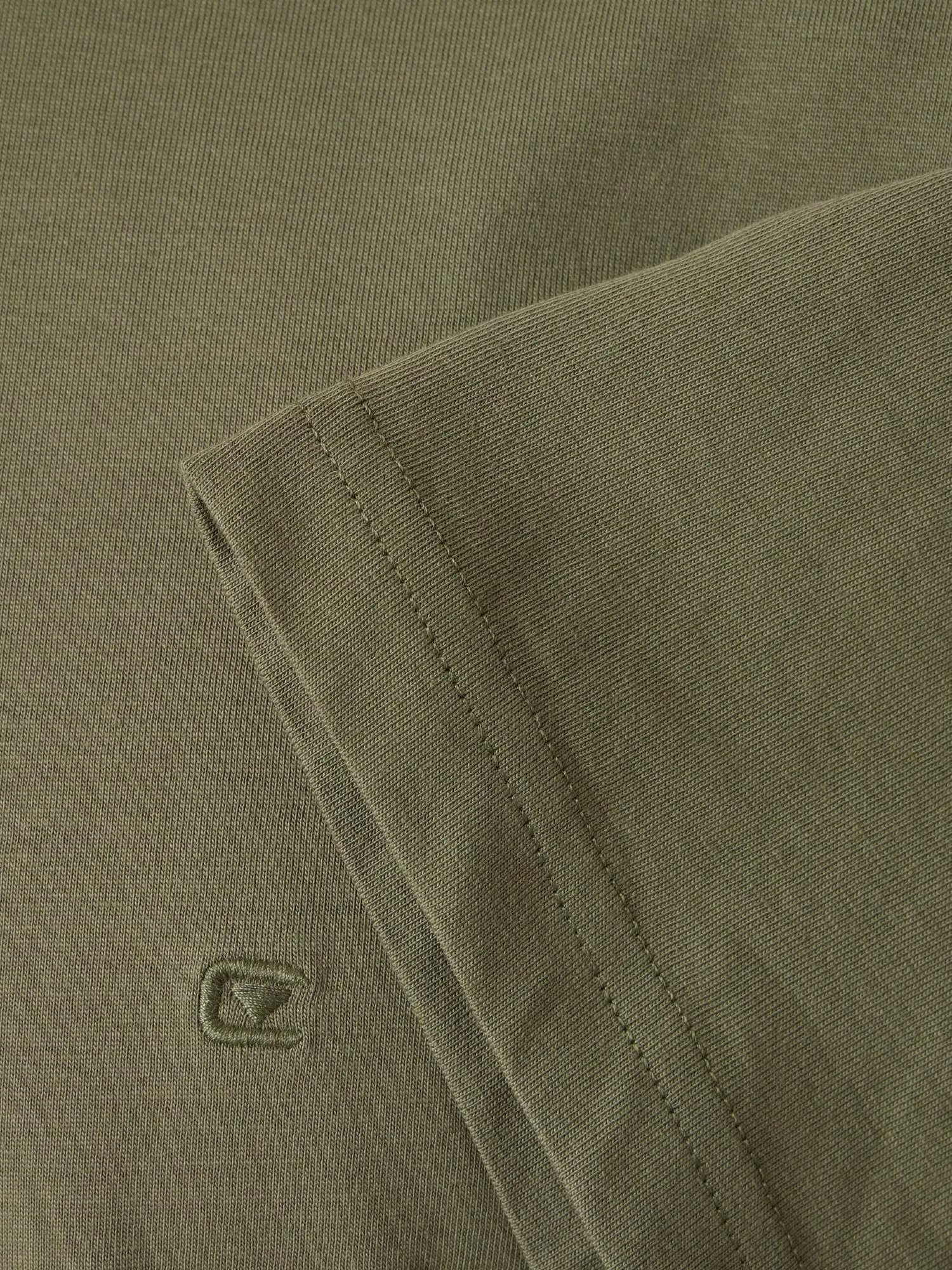 Casa Moda O-Neck T-Shirt Leaf Clover