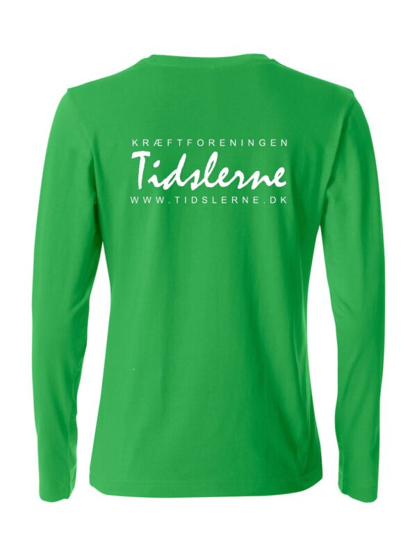 Kræftforeningen Tidslerne Langærmet T-shirt Apple Green Dame