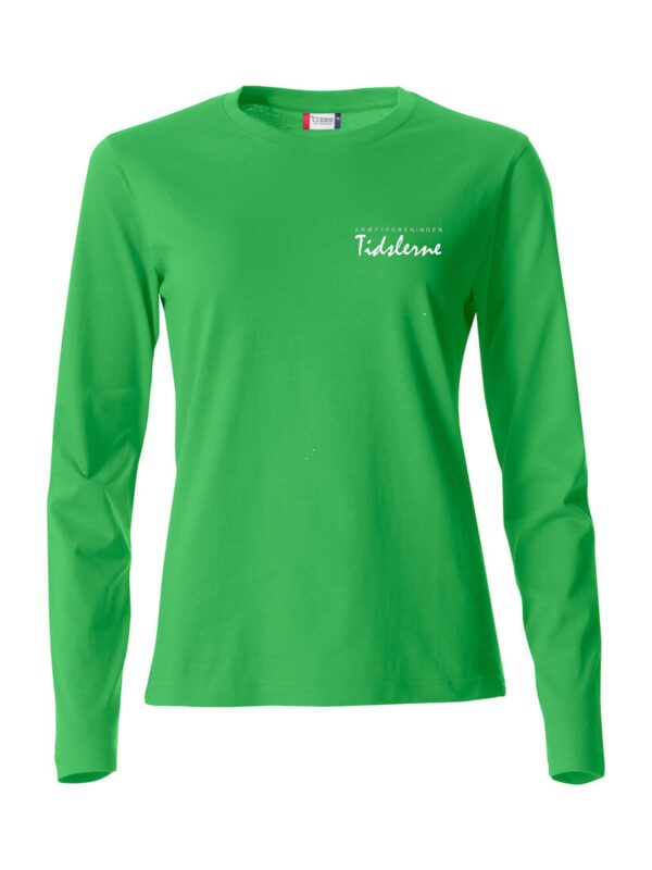 Kræftforeningen Tidslerne Langærmet T-shirt Apple Green Dame