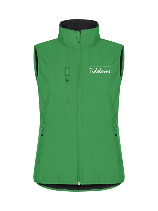 Kræftforeningen Tidslerne Softshell Vest Apple Green Dame