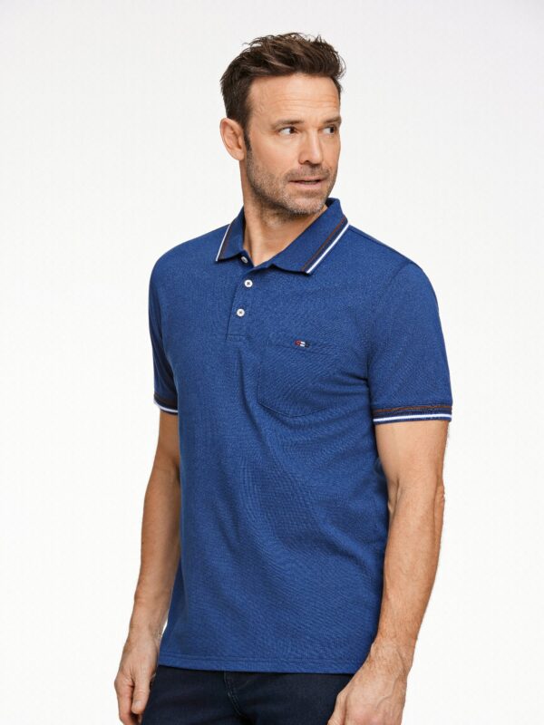 Bison Signature Polo 80-431004 BLUE 524