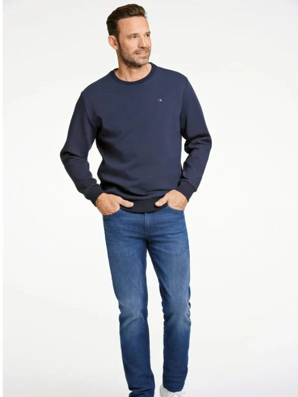 Bison Soft Superflex Sweatshirt 80-700039 Navy