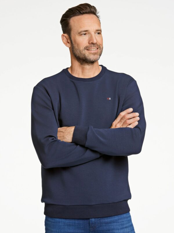 Bison Soft Superflex Sweatshirt 80-700039 Navy