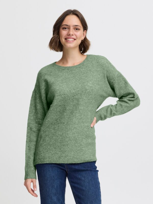 Fransa FRSANNY PU 4 Pullover Laurel Wreath Melange