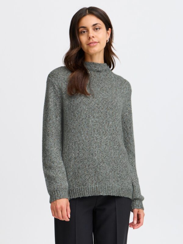 Fransa FRSPOTTA PU 1 Pullover Laurel Wreath MIX