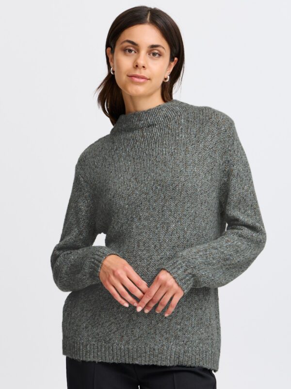 Fransa FRSPOTTA PU 1 Pullover Laurel Wreath MIX