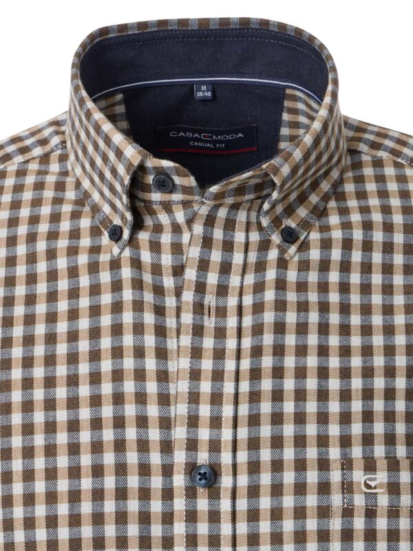 CASAMODA Flannel Skjorte 444304000 Beige