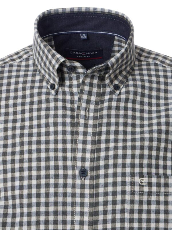 CASAMODA Flannel Skjorte 444304000 Thyme