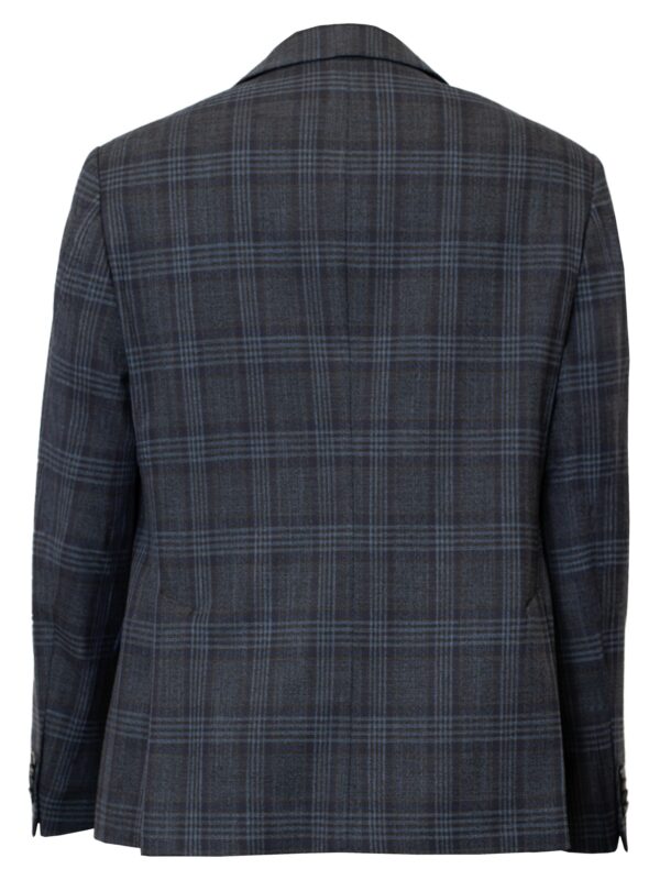 Sunwill Extreme Flexibility Blazer Check Blue