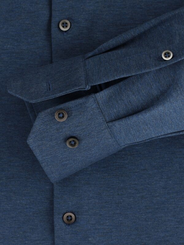 Venti Jersey Flex Skjorte Dark Blue
