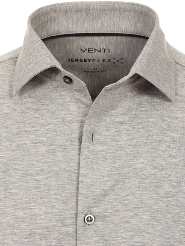Venti Jersey Flex Skjorte Silver
