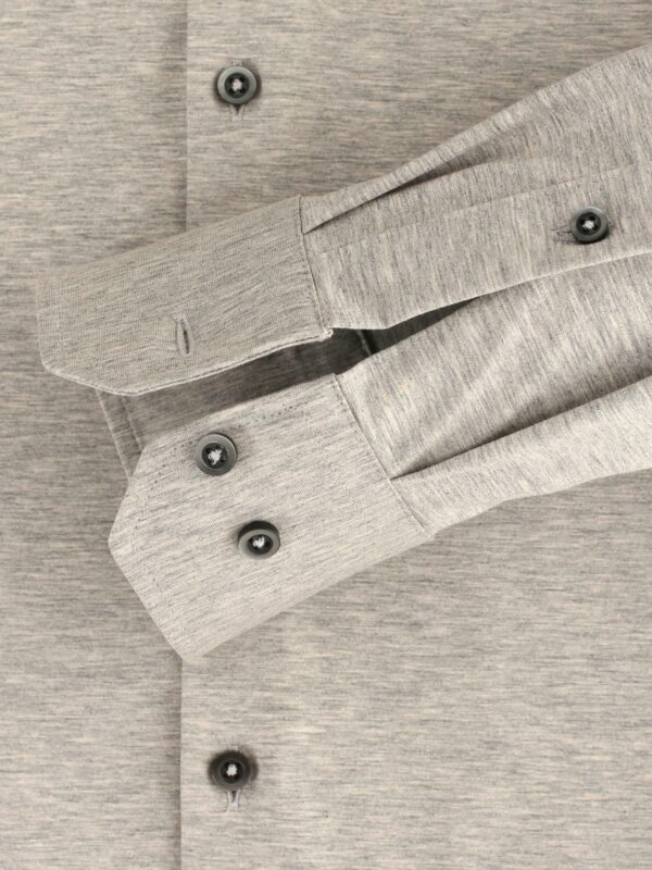 Venti Jersey Flex Skjorte Silver