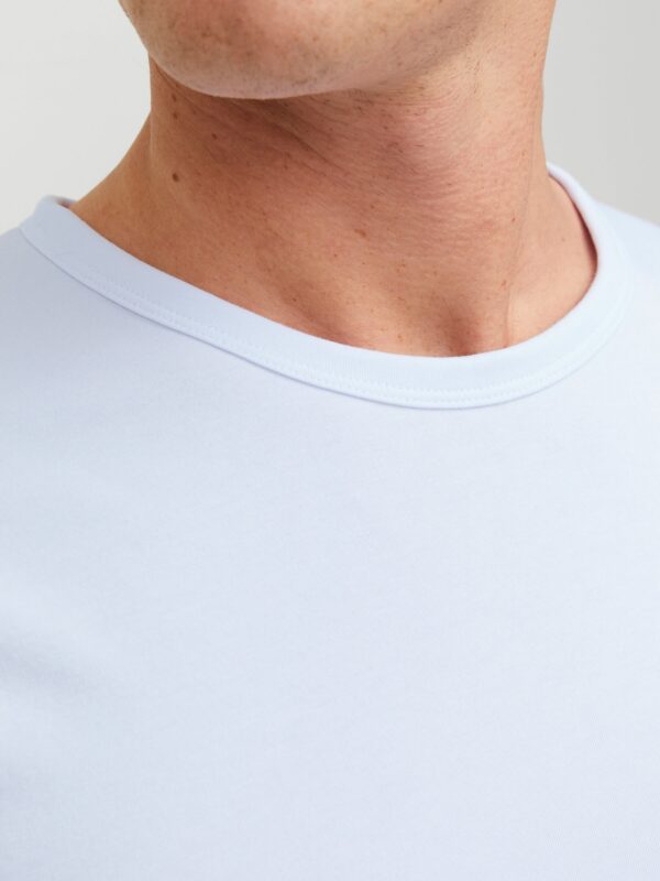 Jack & Jones JJEBASIC O-NECK TEE L-S NOOS White