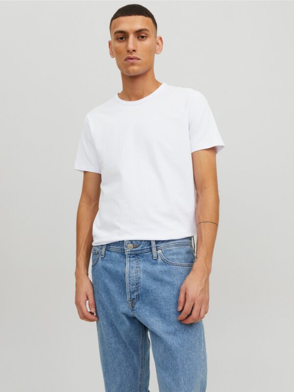Jack & Jones JJEBASIC O-NECK TEE SS NOOS White