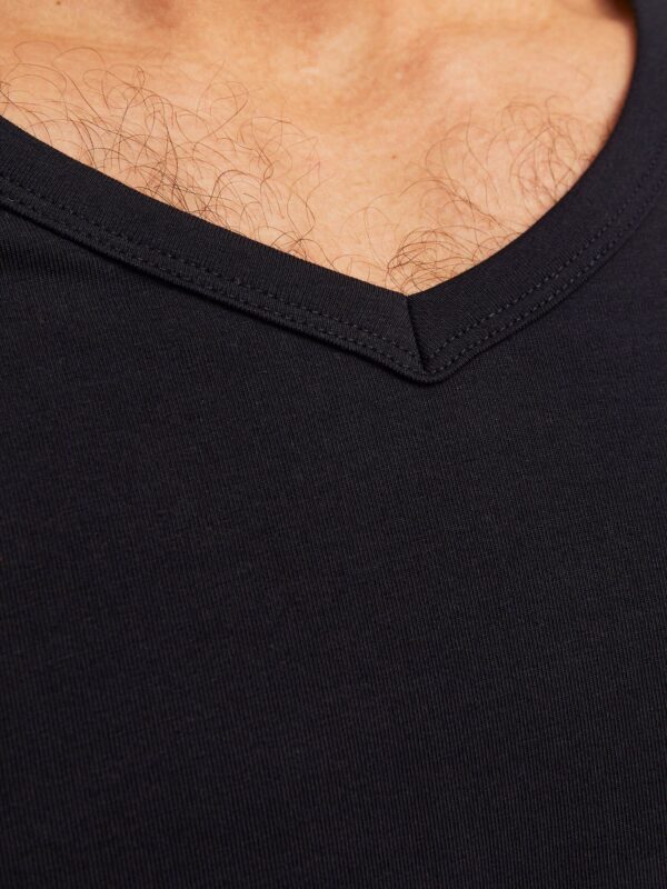 Jack & Jones JJEBASIC V-NECK TEE SS NOOS Black