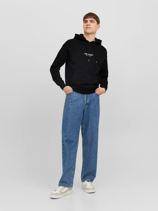 Jack & Jones JORVESTERBRO SWEAT HOOD NOOS Black