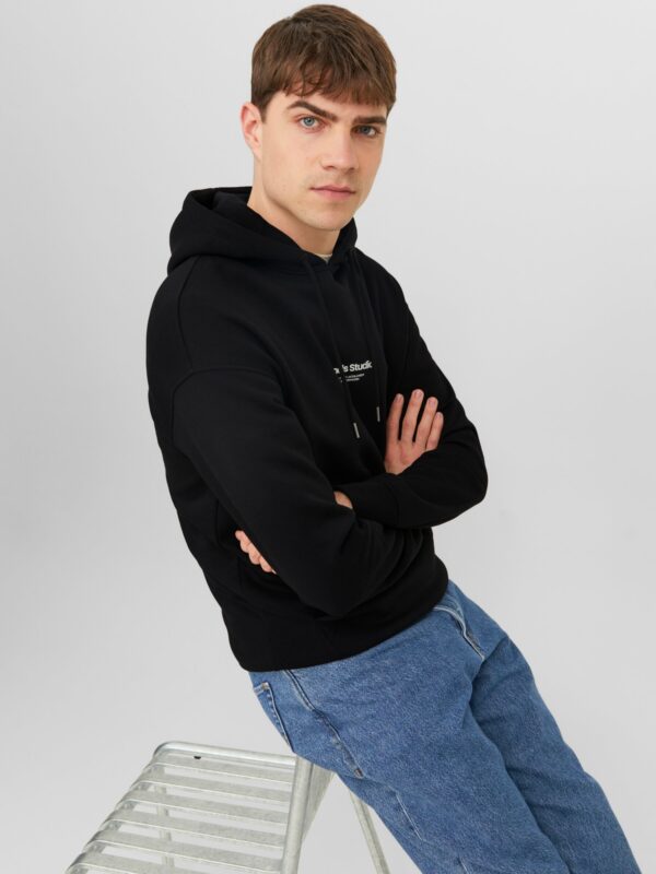 Jack & Jones JORVESTERBRO SWEAT HOOD NOOS Black