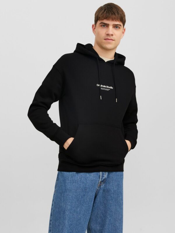 Jack & Jones JORVESTERBRO SWEAT HOOD NOOS Black