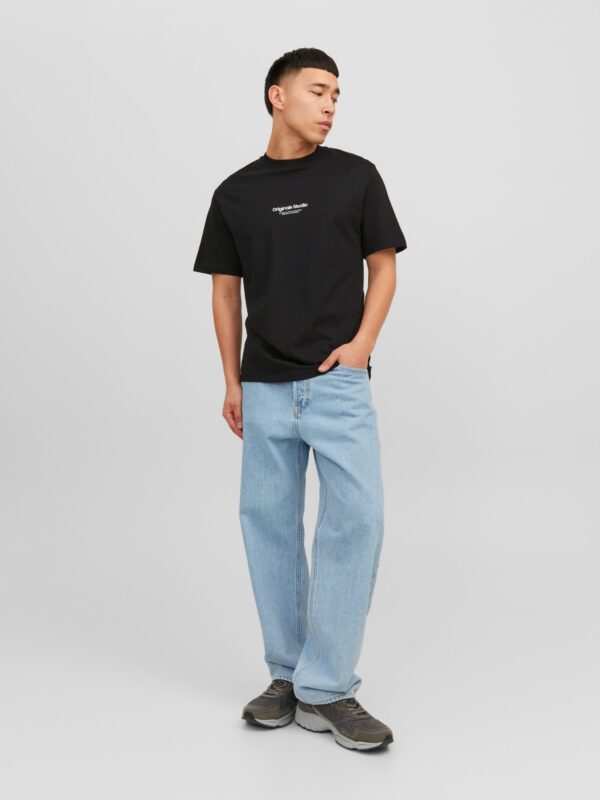 Jack & Jones JORVESTERBRO TEE SS CREW NECK NOOS Black