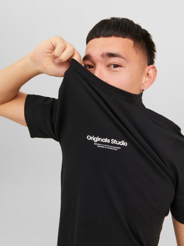 Jack & Jones JORVESTERBRO TEE SS CREW NECK NOOS Black