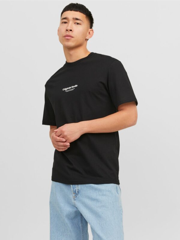 Jack & Jones JORVESTERBRO TEE SS CREW NECK NOOS Black