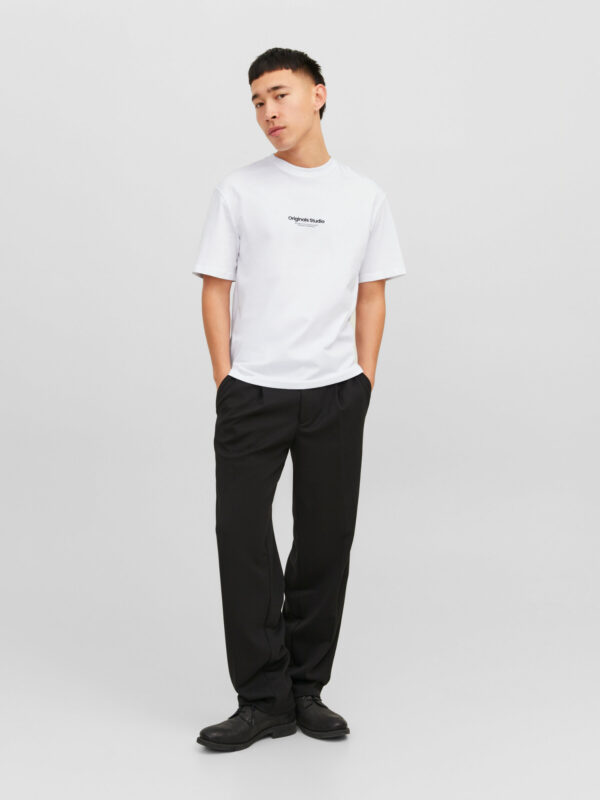 Jack & Jones JORVESTERBRO TEE SS CREW NECK NOOS Bright White