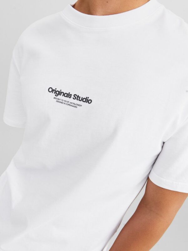 Jack & Jones JORVESTERBRO TEE SS CREW NECK NOOS Bright White