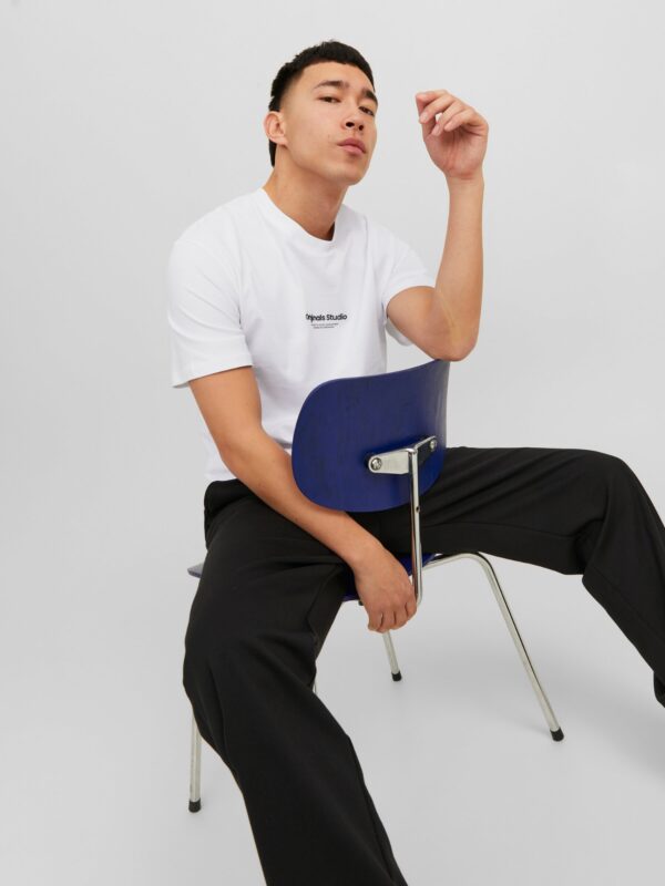 Jack & Jones JORVESTERBRO TEE SS CREW NECK NOOS Bright White