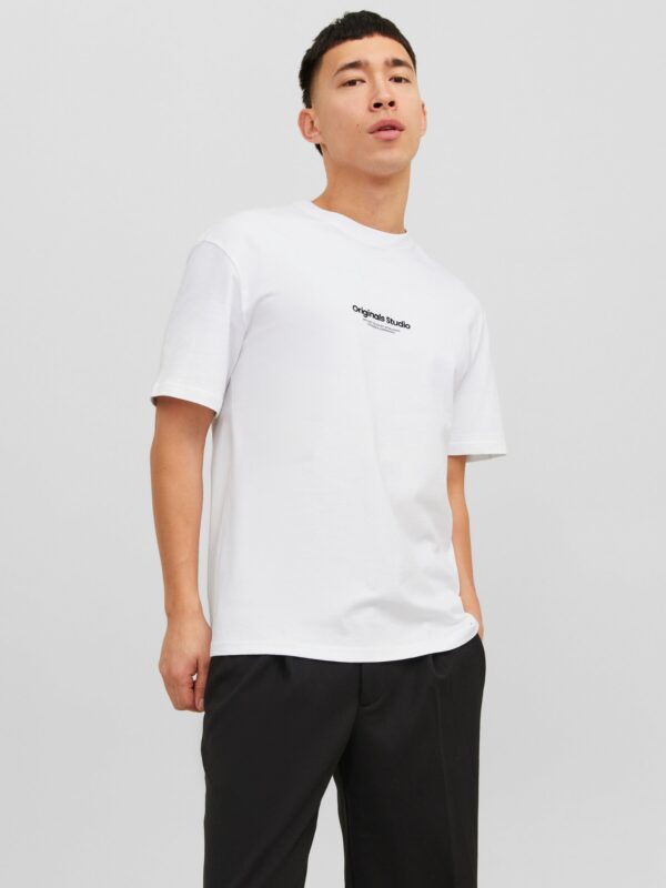 Jack & Jones JORVESTERBRO TEE SS CREW NECK NOOS Bright White